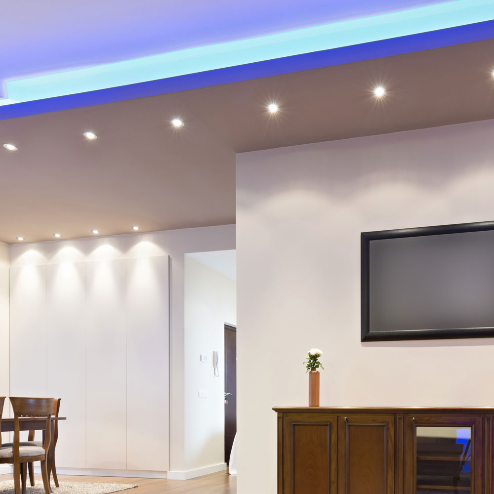 LED Spotlight - CREE CHIP 4.5W GU10 Plastic 110° 4000K