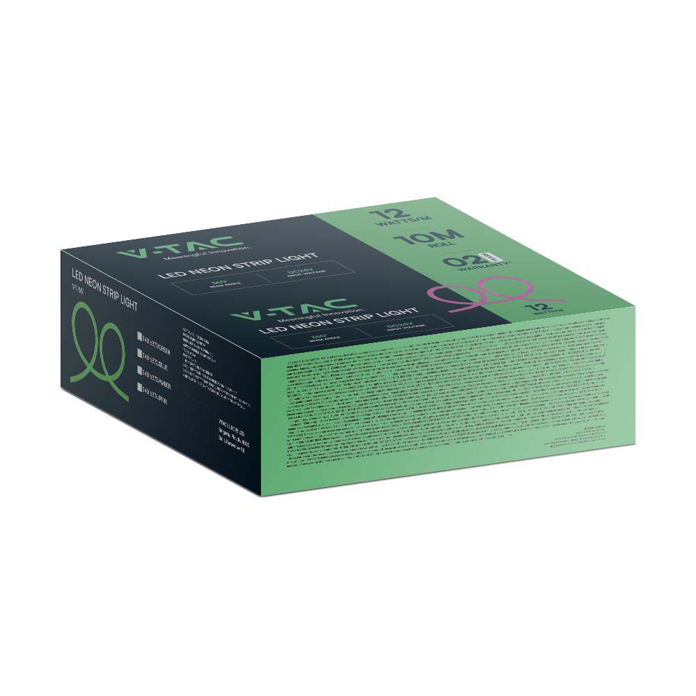 Neon Flex 12W/m Bobina 10m 24V Colore Ambra