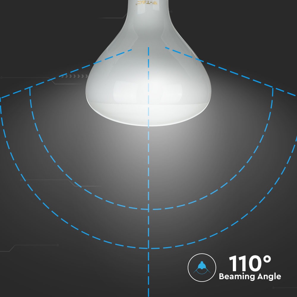 LED Lampadina 8W Straight Filamento E27 R125 Dimmerabile 6500K img 1