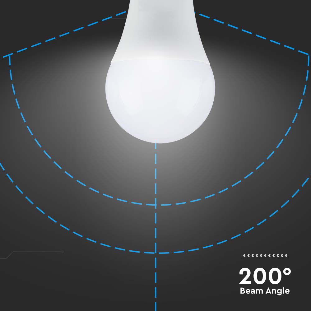 Lampadina - 17W A65 E27 Thermoplastic 3000K img 1