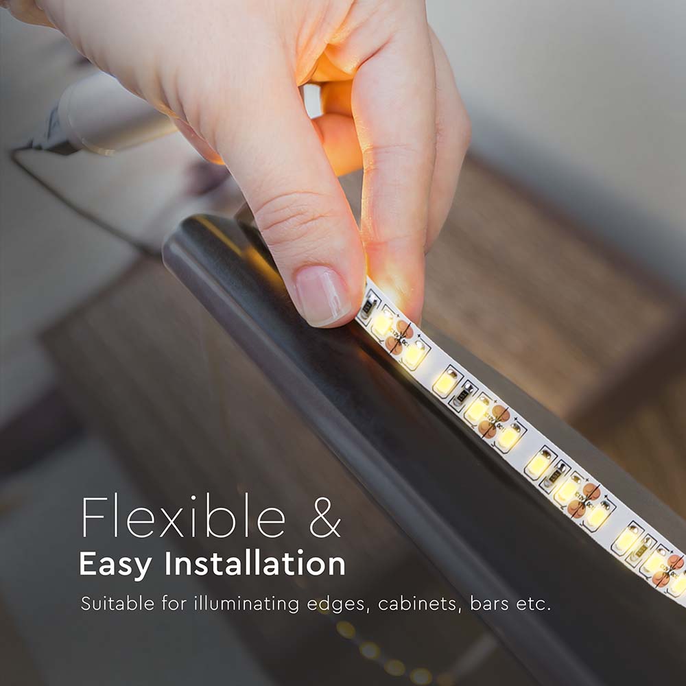 LED Strip SMD2835 - 126 LEDs 24V IP20 4000K  137LM/W img 2