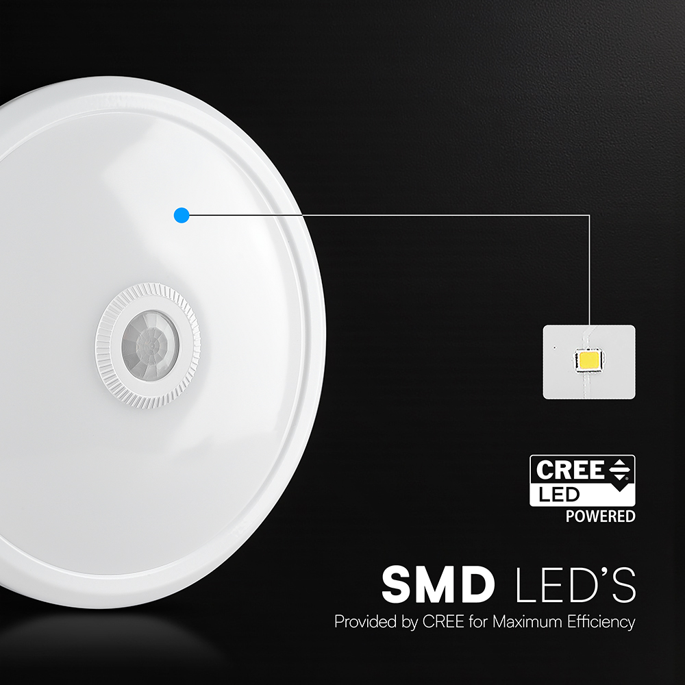 LED Dome Light - CREE CHIP 12W Sensor 4000K img 3
