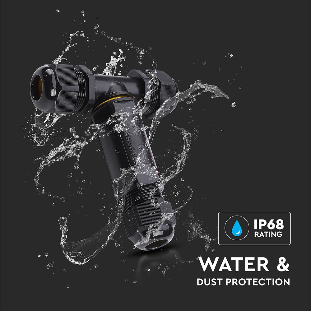 Impermeabile Scatola di Derivazione con Terminali 8-12mm IP68