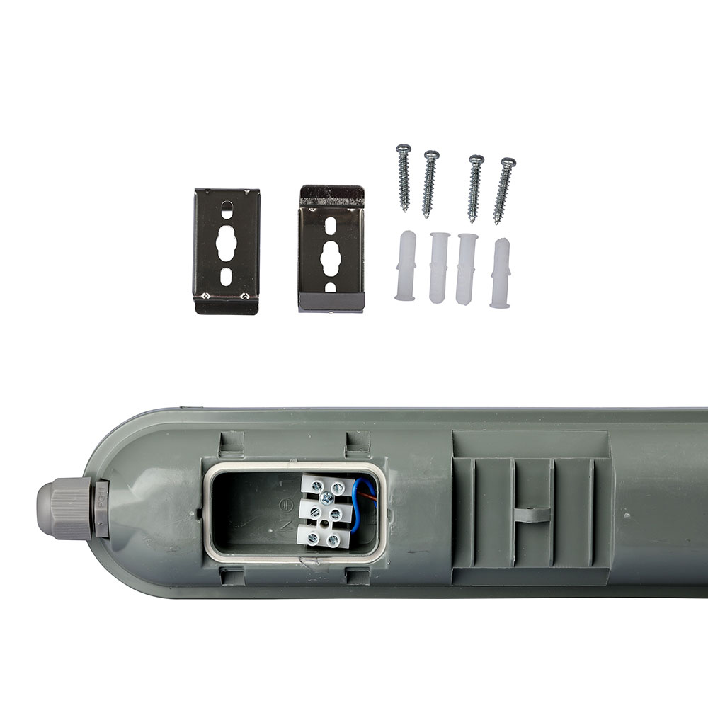 Lampada LED Impermeabile PC/PC 600 mm 18W Bianco naturale img 4