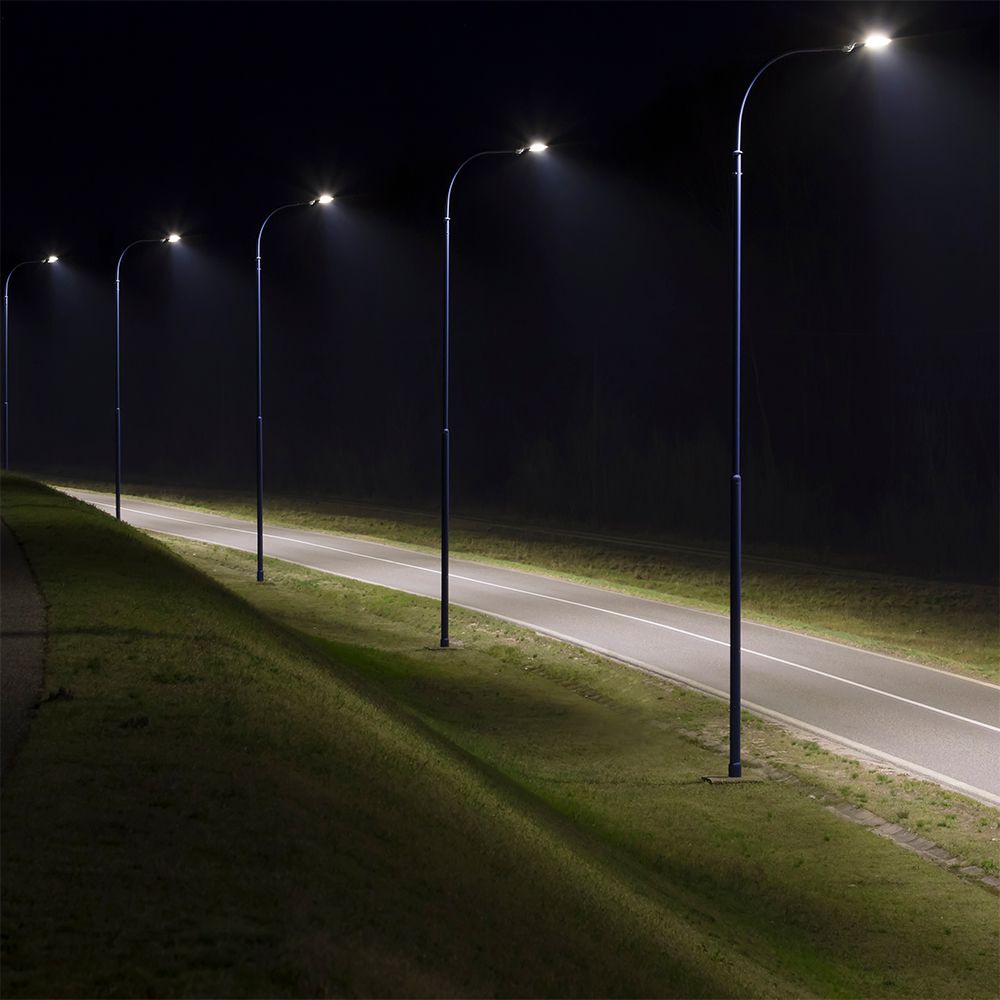 LED Street Light SAMSUNG CHIP - 100W 4000K img 1