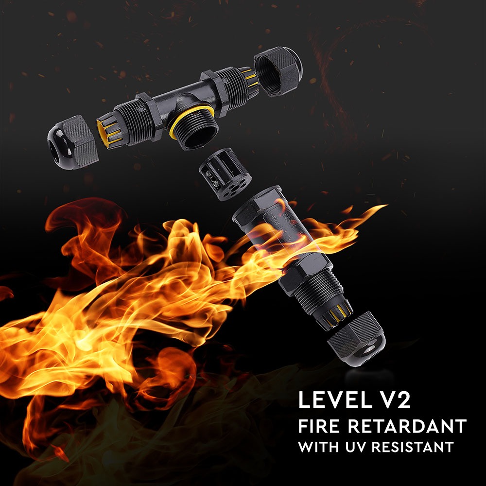 Impermeabile Scatola di Derivazione con Terminali 8-12mm IP68 img 1