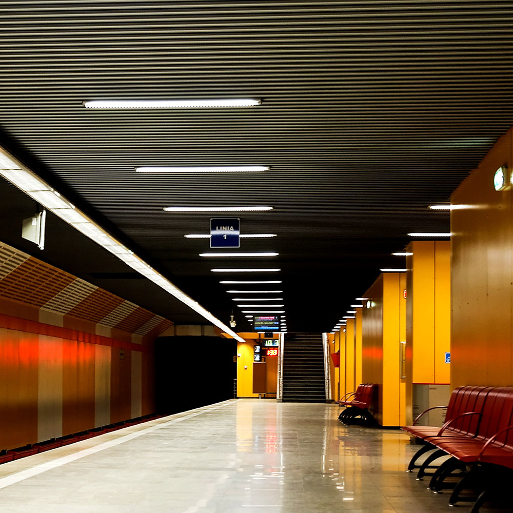 Lampada LED Impermeabile PC/PC 600 mm 18W Bianco naturale