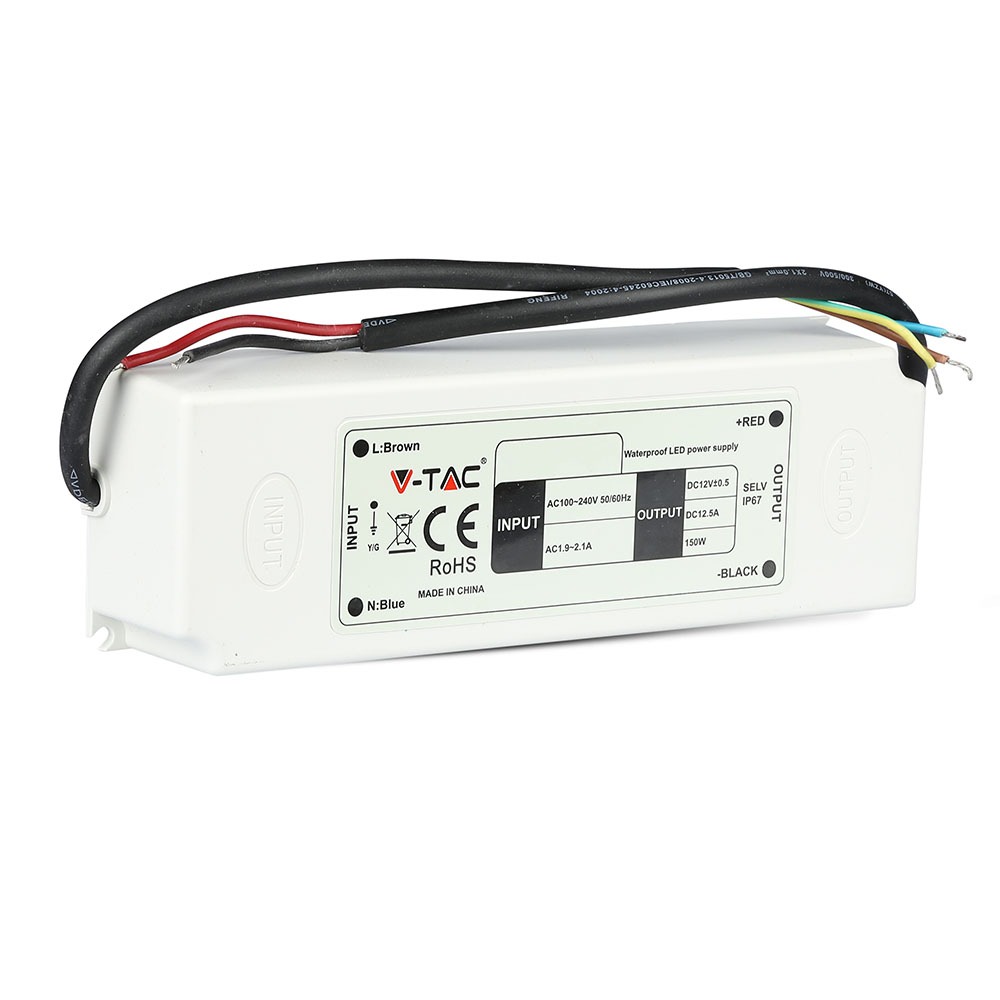 LED Plastica SLIM Power Supply 60W IP67 12V img 2
