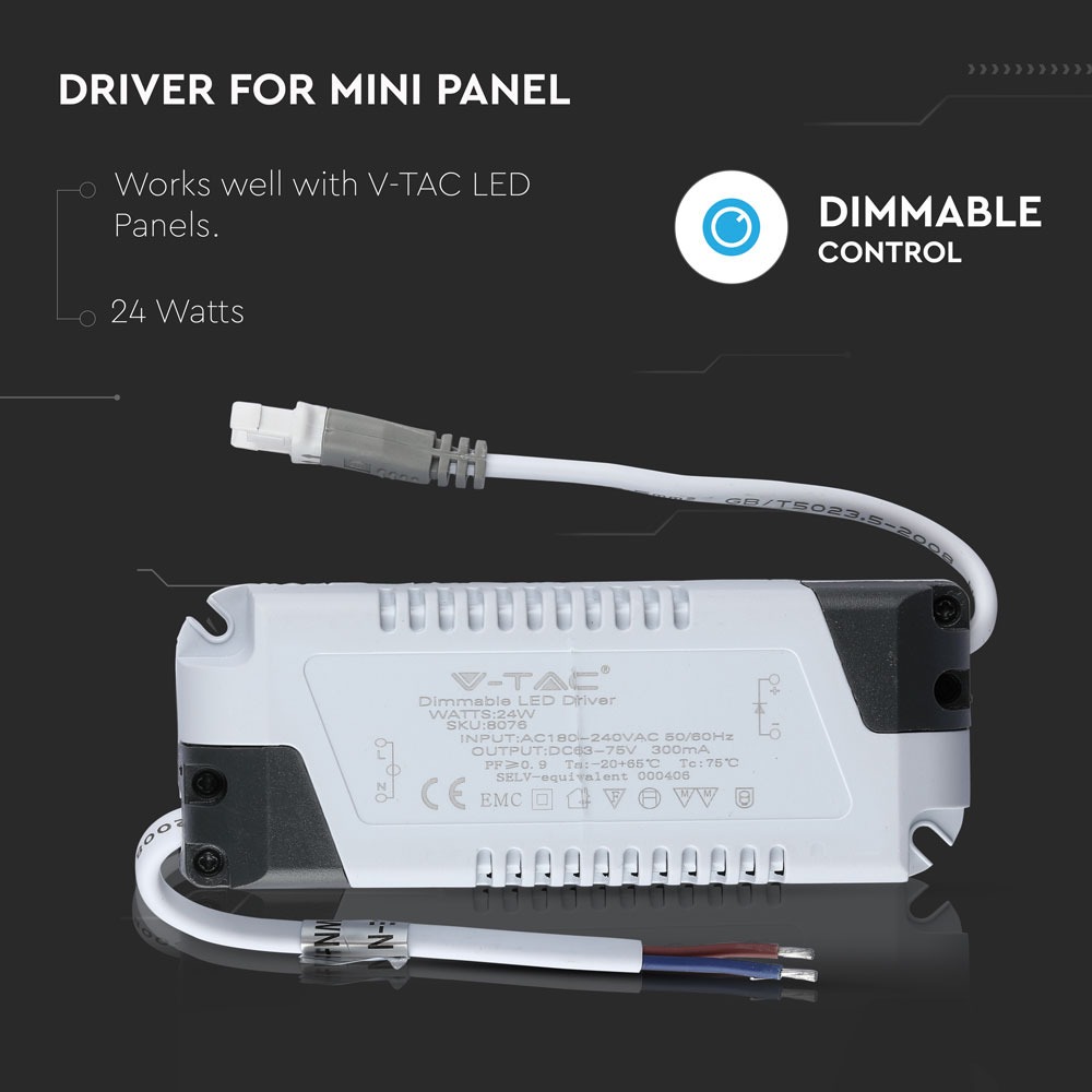 24W Dimmerabile Driver per VT2405