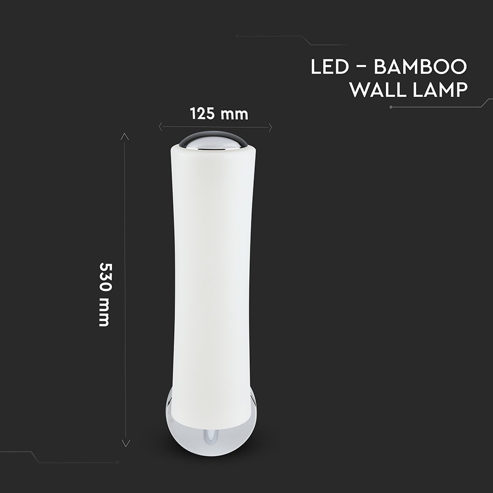 18W LED Designer Wall Lamp Triac Dimmerabile Bianco