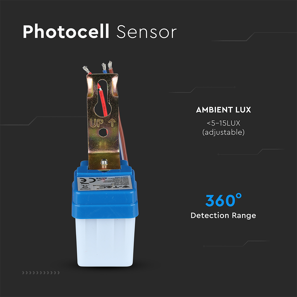 Sensore di controllo chiaro fotocellula img 2