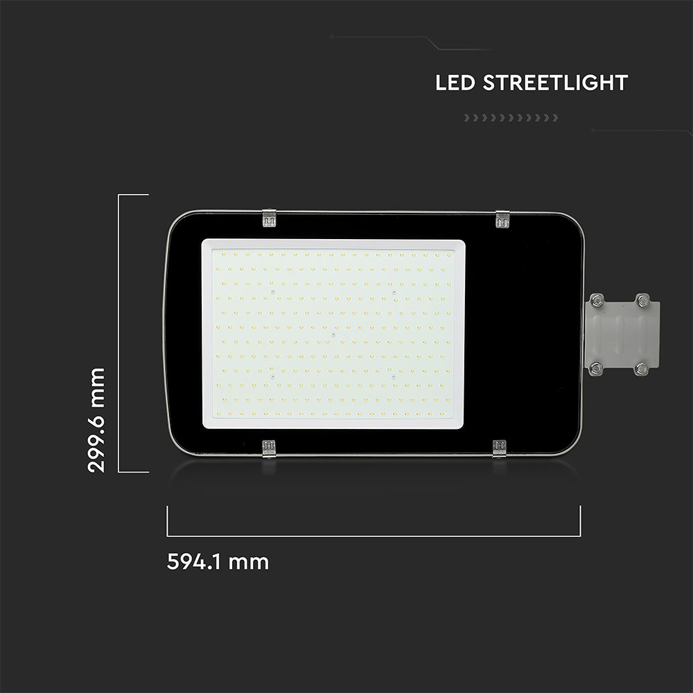 LED Street Light SAMSUNG CHIP - 50W A Grey Body 6500K
