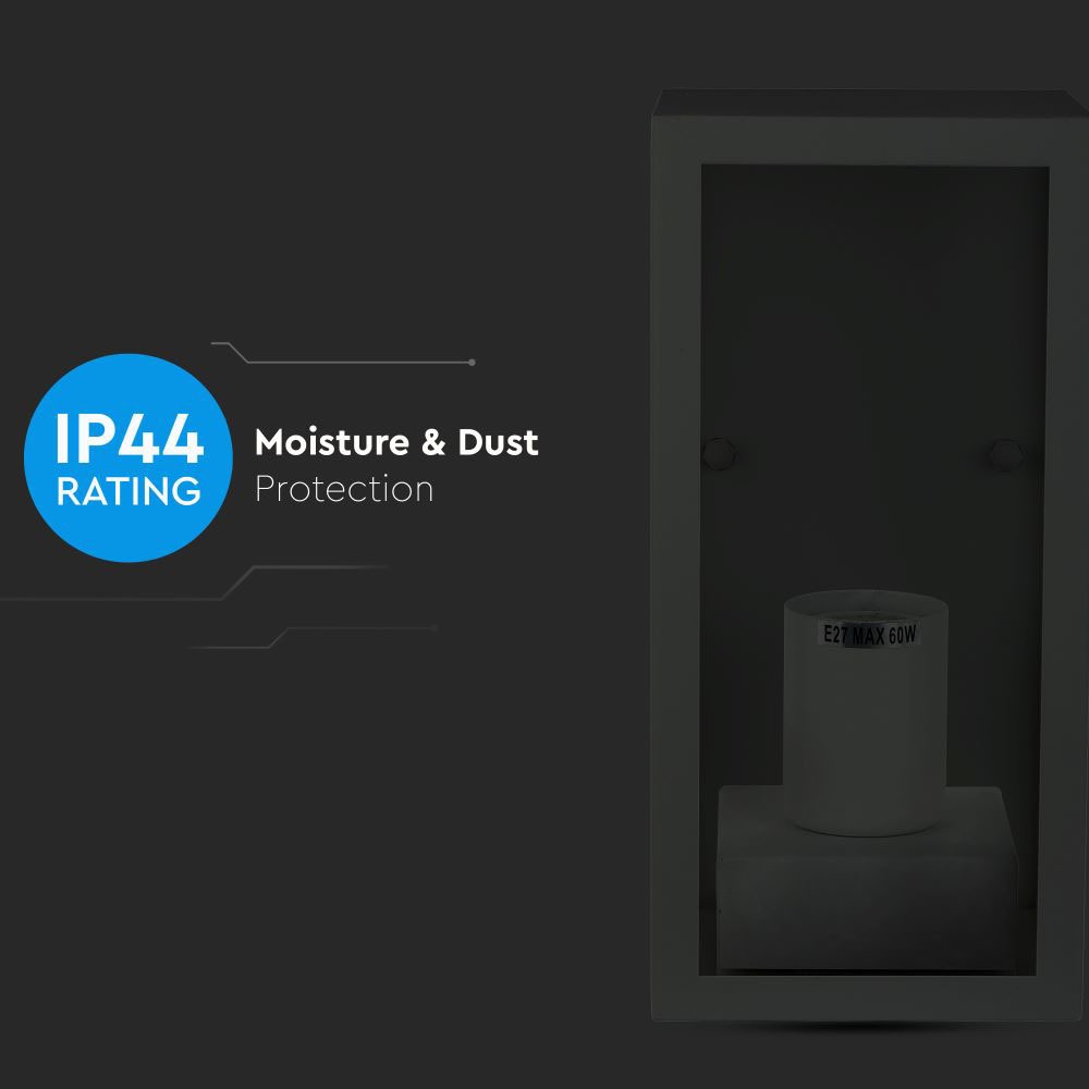 Wall Lamp 1*E27 Matt Nero Clear Glass img 1