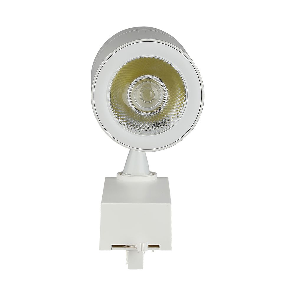 35W LED Track Light White Body 6500K img 3