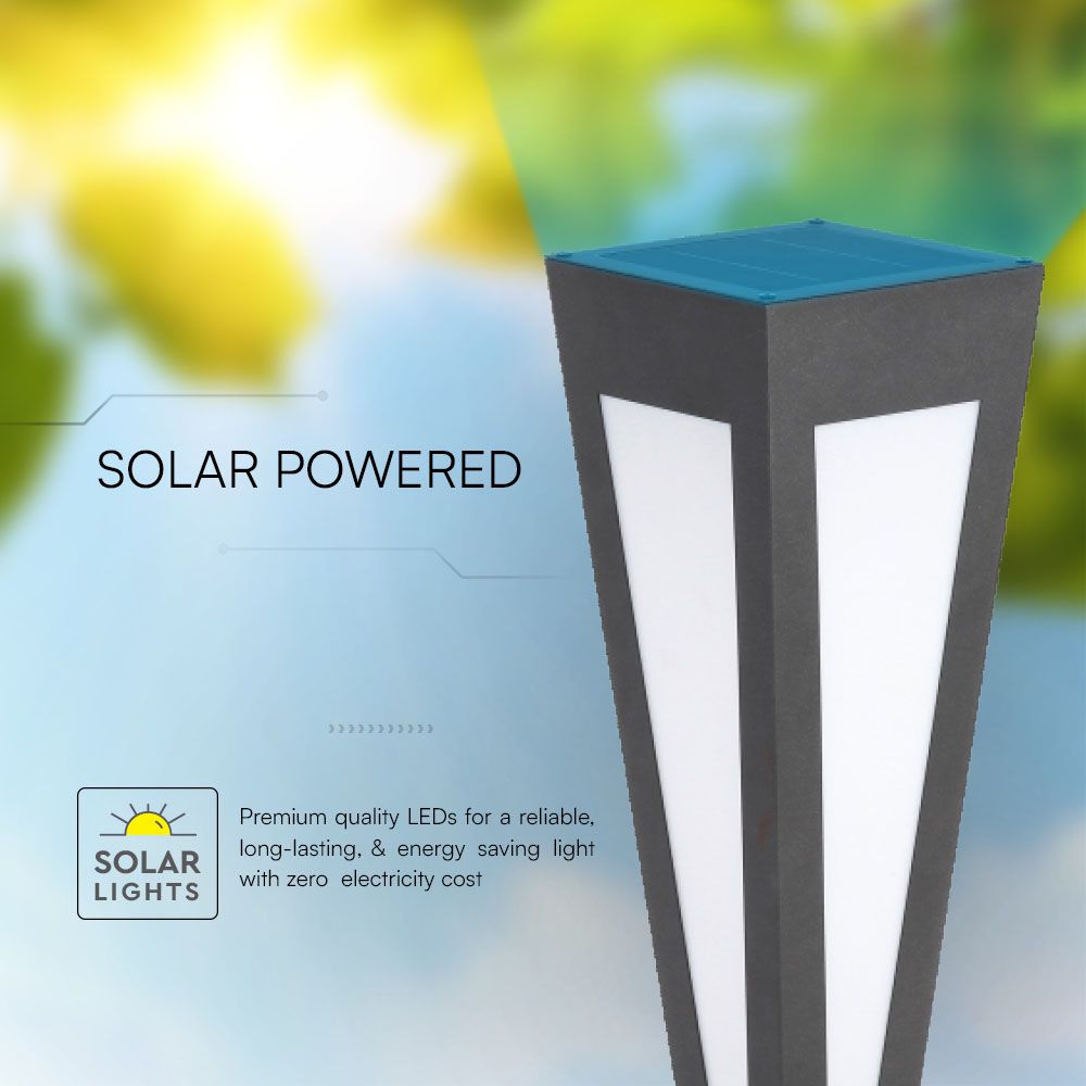 2W Solar Lawn Light 3000K