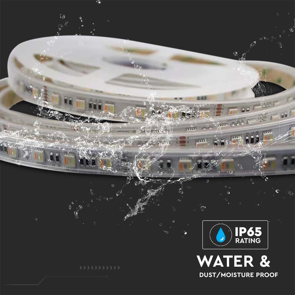 LED Strip SMD5050 - 60LED 24V IP65 3in1  RGB img 2