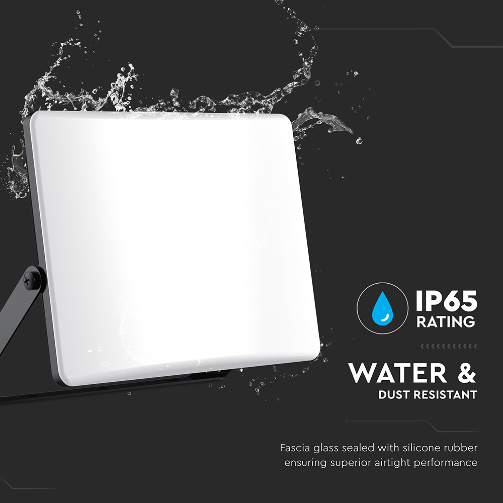 50W LED Floodlight With Milky PC Cover CCT 3IN1 img 2