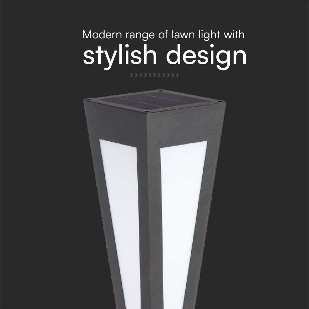 2W Solar Lawn Light 3000K img 2