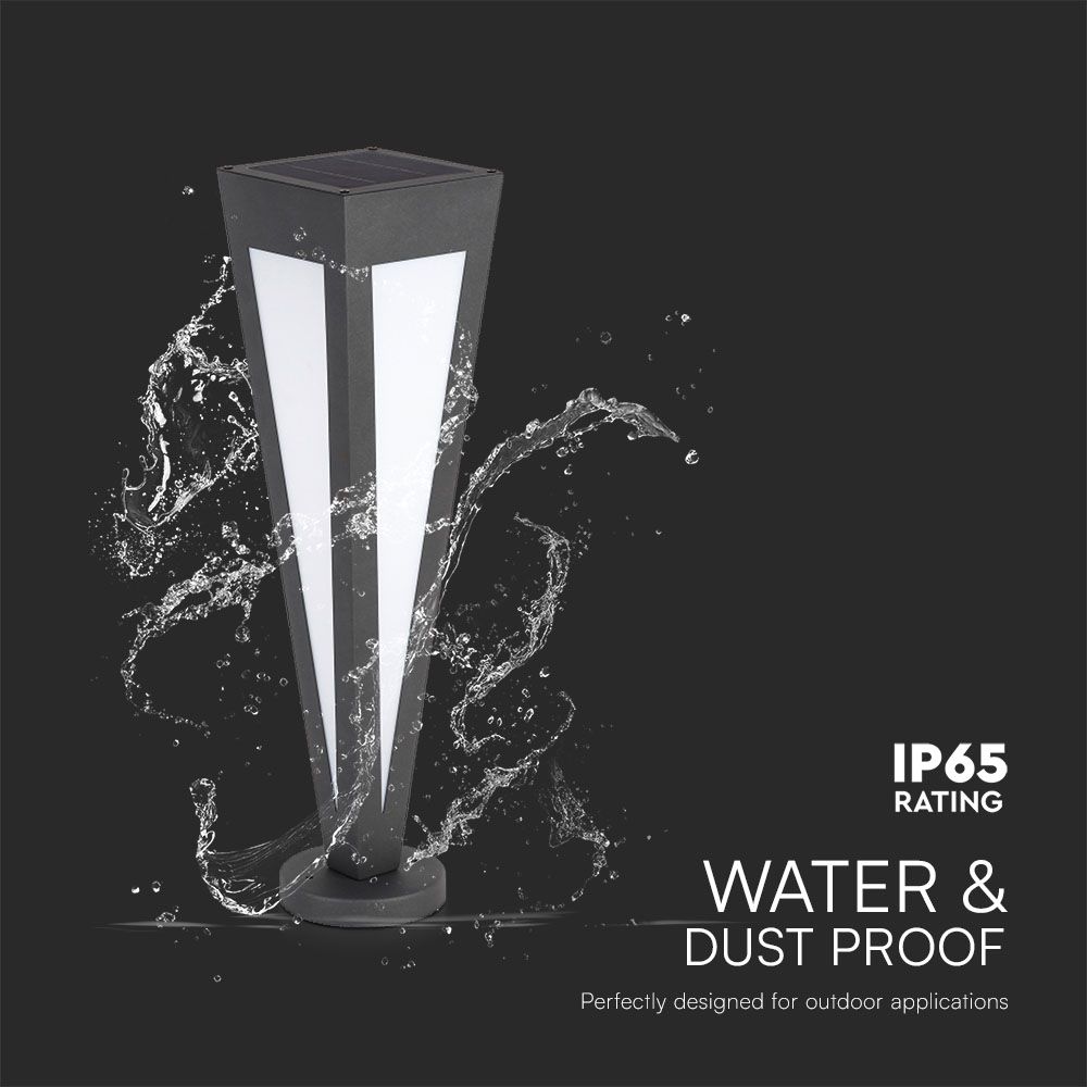 2W Solar Lawn Light 3000K img 3