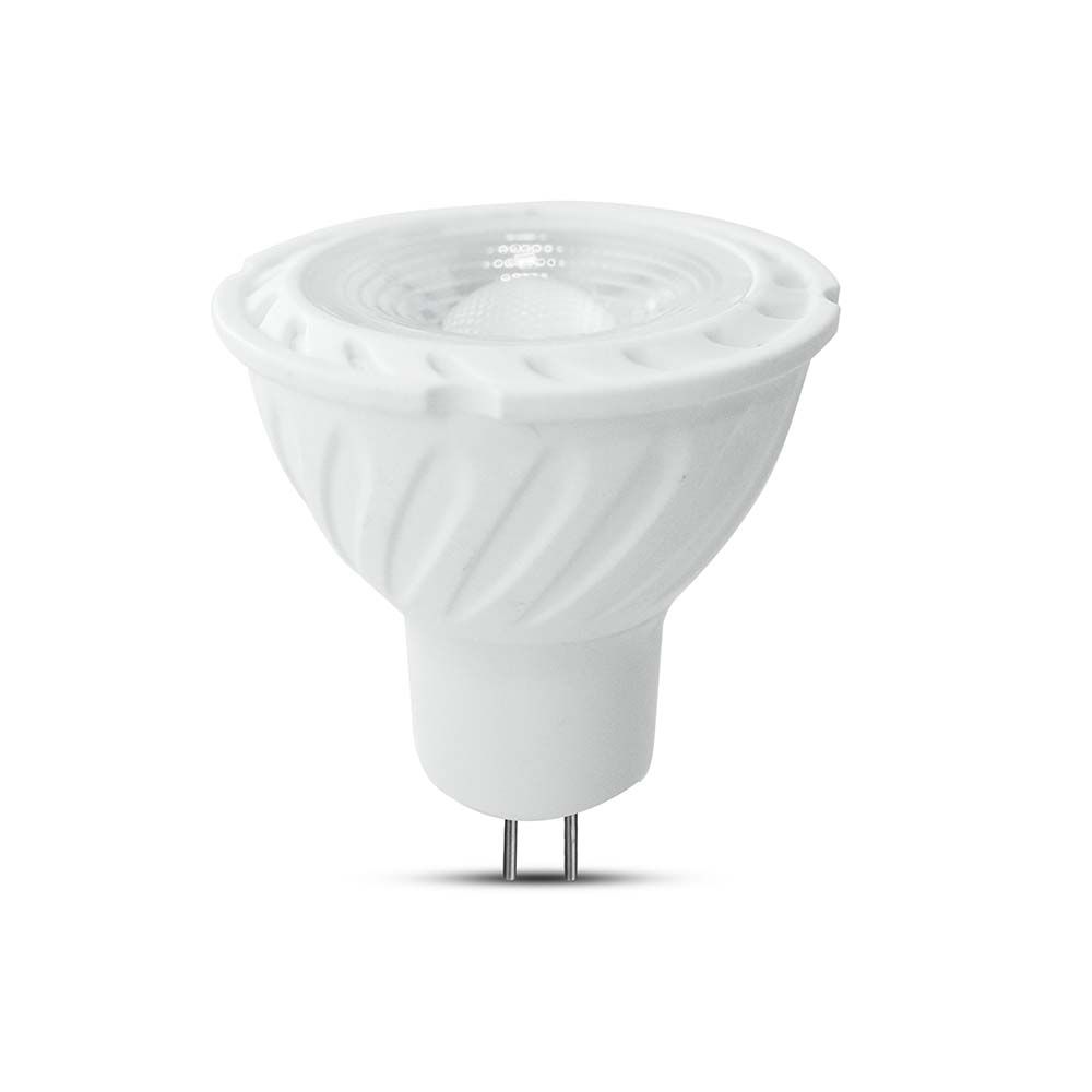 LED Spotlight SAMSUNG CHIP - GU5.3 6W MR16 Riple Plastic 110° 6000K
