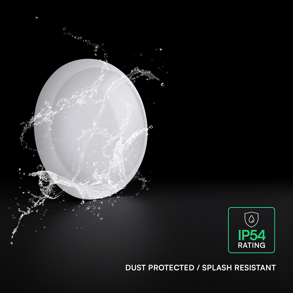 LED Dome Light - CREE CHIP 8W/16W/20W 3IN1 RD IP65 Emergency/Sensor img 3