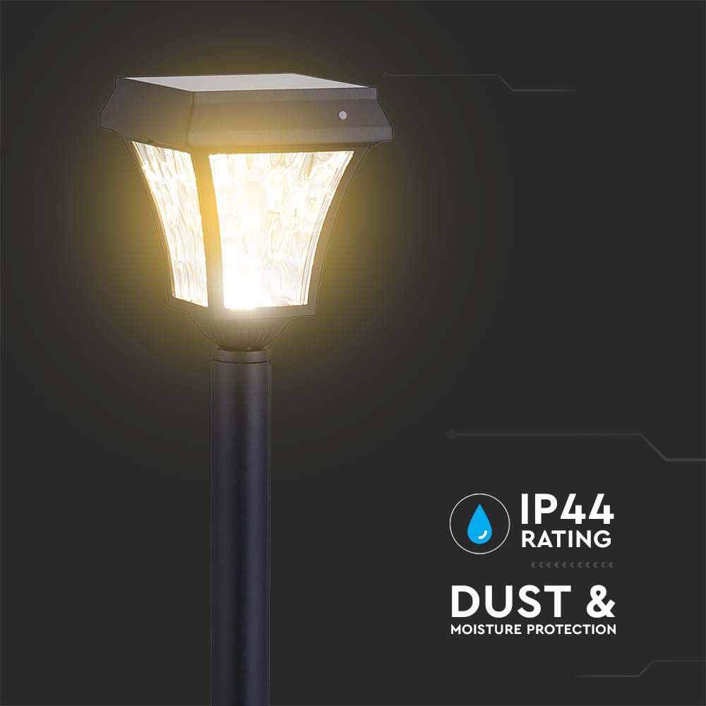 2W  Solar Stand Lamp Black Body 3in1 IP44 img 3