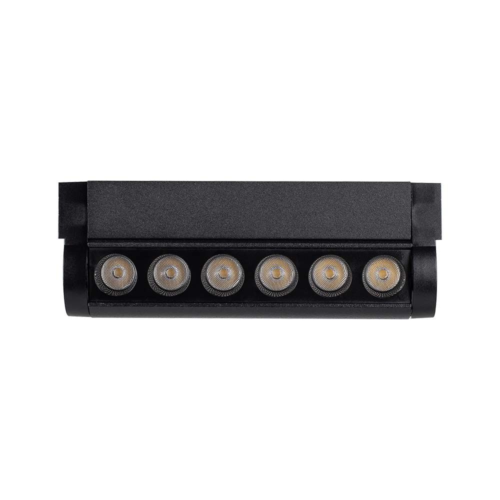 5W LED Magnetic Linear Spotlight Slim Adjustable 4000K Black Body