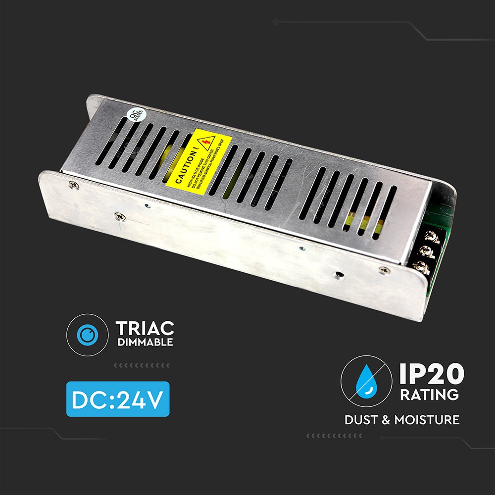 LED Alimentatore 150W Dimmable 24V 6.25A IP20