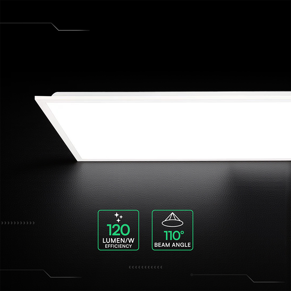 LED Panel 40W CREE CHIP 1200x300mm Backlit 120Lm/W 6500K 6PCS/SET
