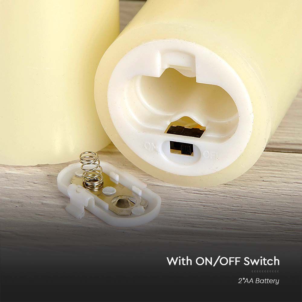 Candela LED da Tavolo a Batteria AA img 1