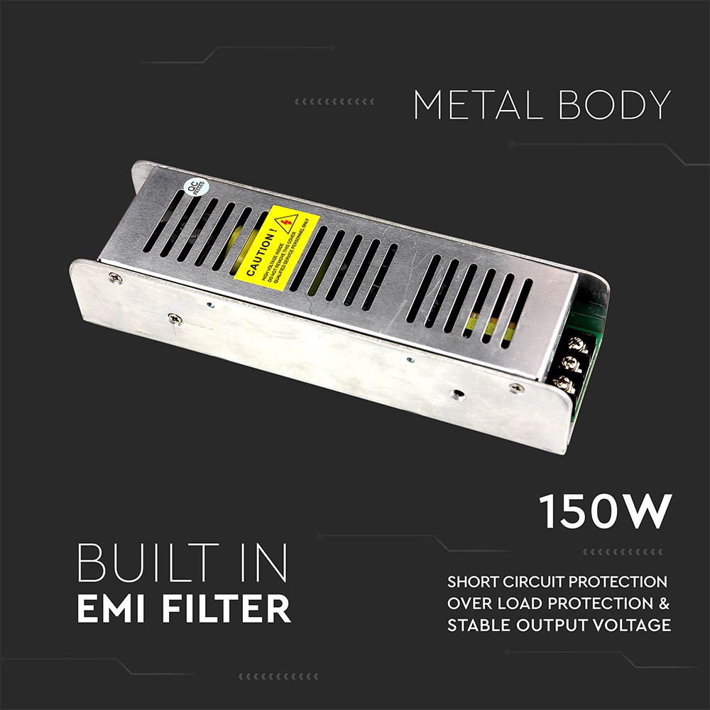 LED Alimentatore 150W Dimmable 24V 6.25A IP20 img 1