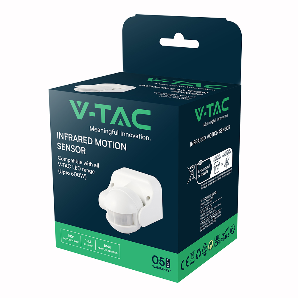 Sensore di movimento a infrarossi da parete