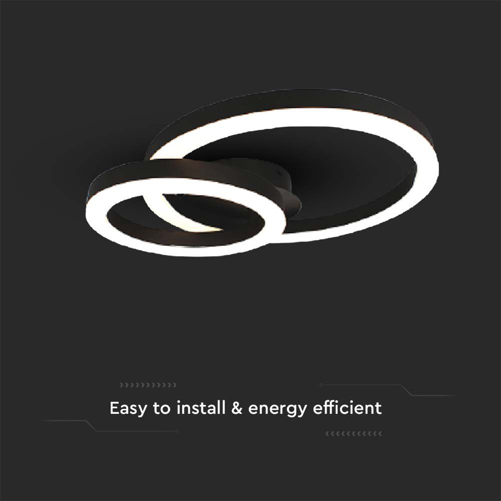 LED Luce di design Due Anelli