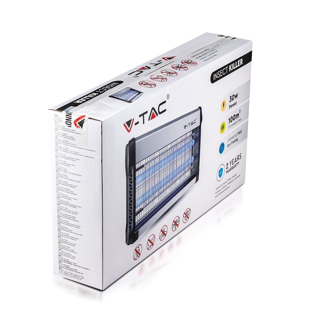 2 x 15W Lampada Cattura insetti