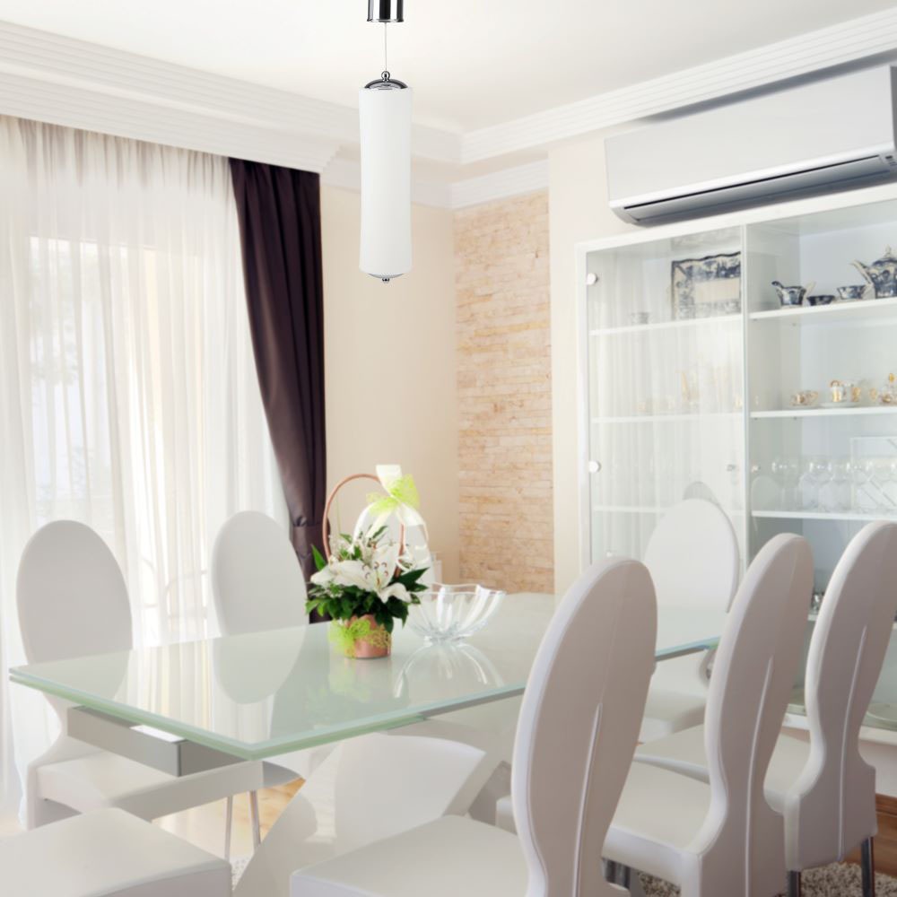18W LED Designer Single Long Pendant Triac Dimmerabile Bianca 3000K