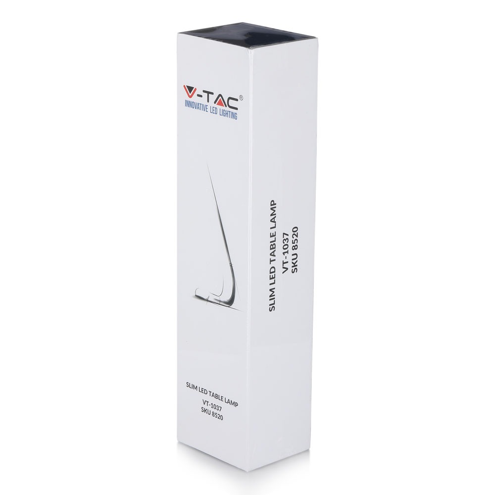 6.5W LED Table Lamp Flexible & Slim 3 in 1 Bianco