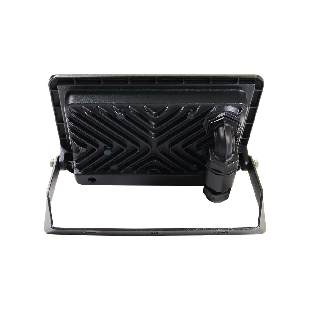 30W LED Floodlight SAMSUNG CHIP Black Body 6400K img 2
