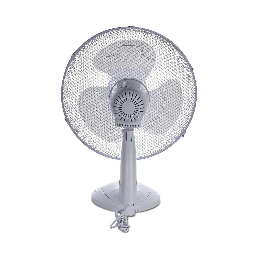 40W Desk Fan Kock Down Base 4 Buttons 3 Blades 16 inch img 2