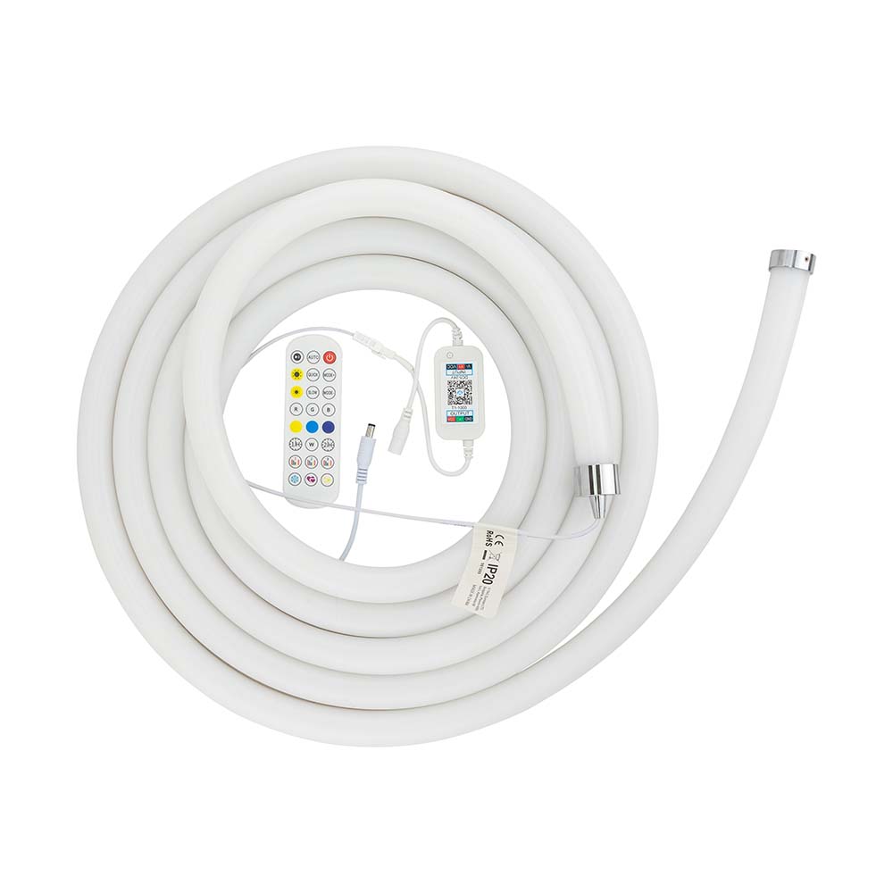 Neon Flex Magic 10W/m 120 LED/m Bobina 10m 24V RGB Magic img 4