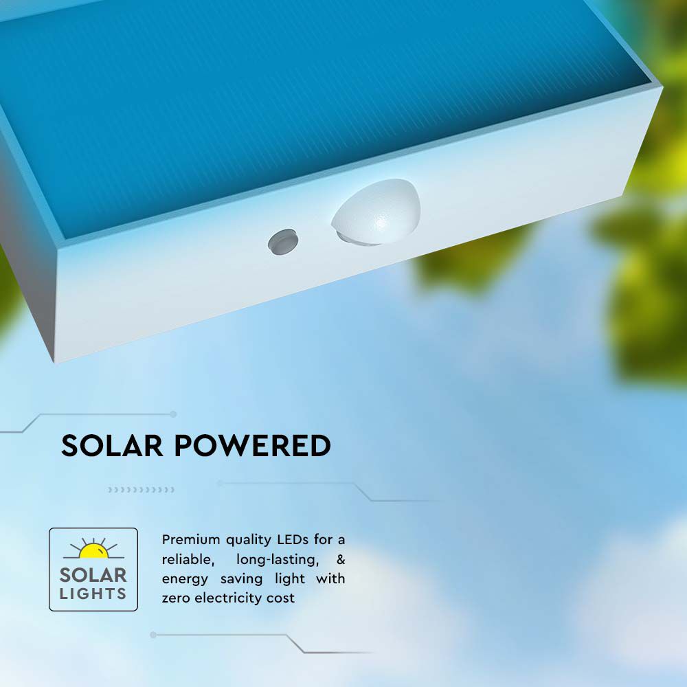 LED SOLARE DA PARETE LIGHT-BRICK 350LM BATTERIA LITIO 3,7v 1200mAh 4000K+3000K BIANCO img 7