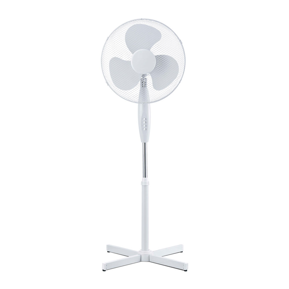 Ventilatore da 40W Base a croce 600mm 4 pulsanti 3 pale