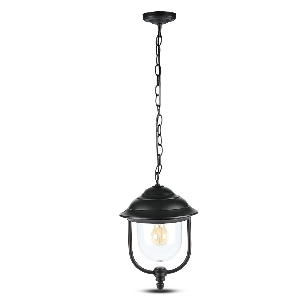 Garden Ceiling Lamp 1 x E27 Nero