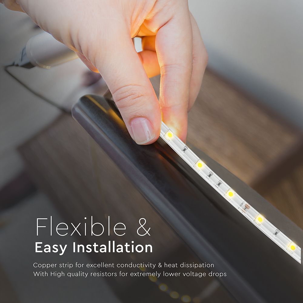 LED Strip SMD5050 - 30 LEDs 3000K IP65 img 2