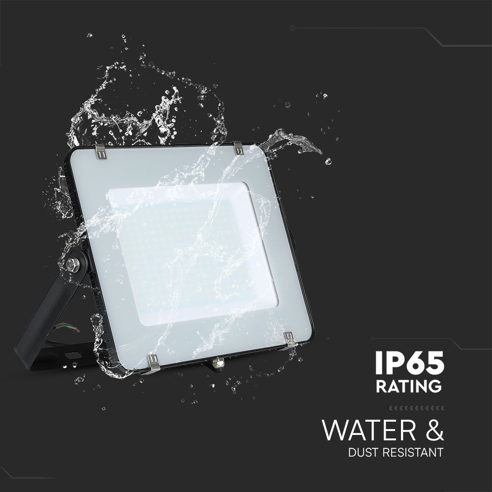 200W LED Floodlight SMD SAMSUNG CHIP G2 Black Body 4000K img 3