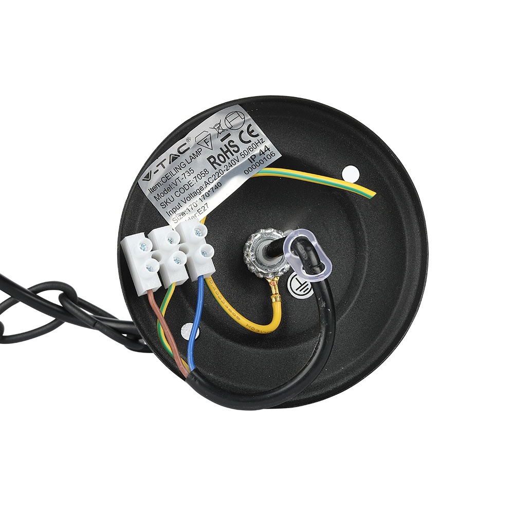 Lampada Giardino IP44 Nero img 2