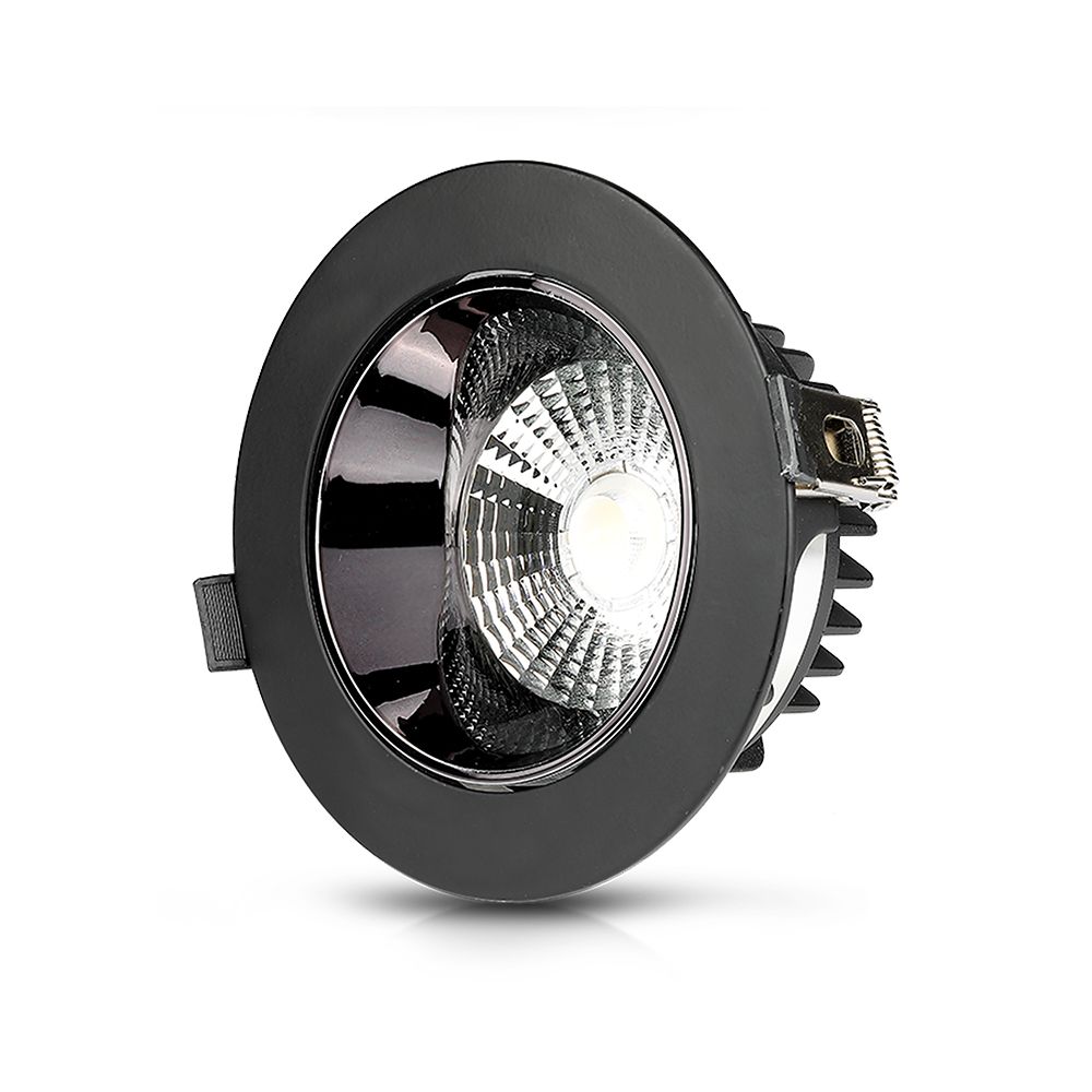 Downlight - SAMSUNG CHIP 20W COB Reflector Black Housing 6400K img 1