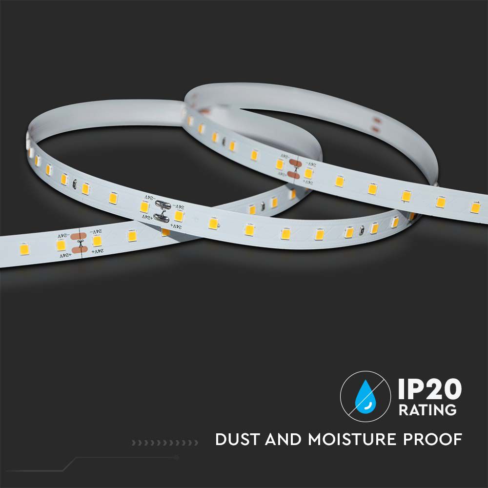 LED Strip - 90 LEDS/M 24V IP20 6400K 120° 4W/M 200LM/W img 2