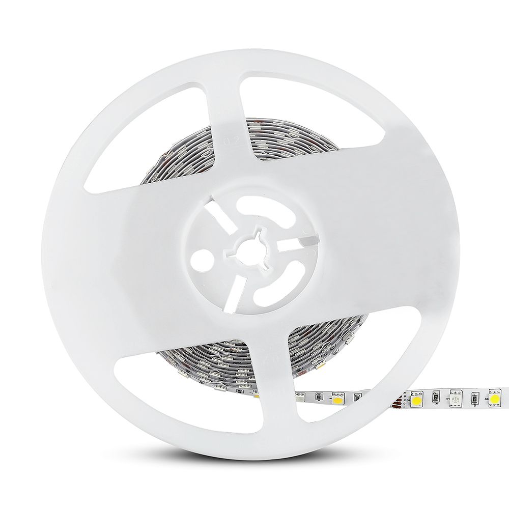 LED Strip 5050 - 60 LEDs 12V IP20 RGB  4000K img 2
