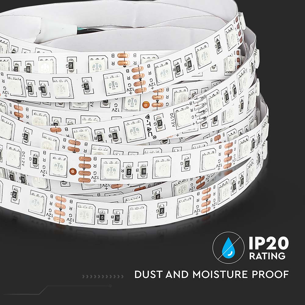 LED Strip SMD5050 - 60 LEDs Yellow IP20 img 3