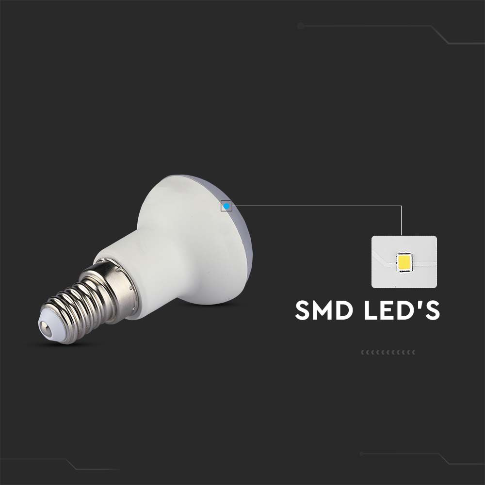 LED Bulb - SAMSUNG CHIP 2.9W E14 R39 Plastic 3000K